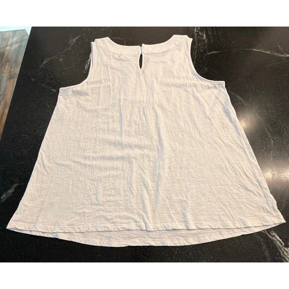 Rafaella embellished sleeveless tank 2XL 100% Cotton - Picture 5 of 8